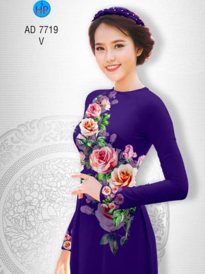 Vải áo dài Hoa hồng thiết kế 2019 AD 7719 33 1568025363 613 Vai ao dai Hoa hong thiet ke 2019 AD 7719