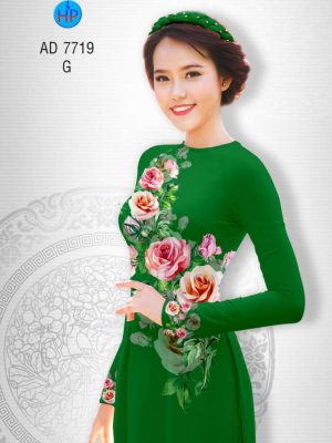 Vải áo dài Hoa hồng thiết kế 2019 AD 7719 28 1568025363 633 Vai ao dai Hoa hong thiet ke 2019 AD 7719
