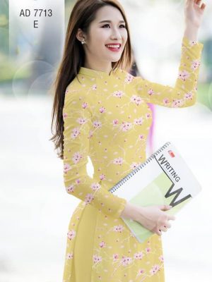 Vải áo dài Hoa đều thiết kế 2019 AD 7713 25 1568025736 245 Vai ao dai Hoa deu thiet ke 2019 AD 7713