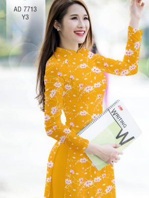 Vải áo dài Hoa đều thiết kế 2019 AD 7713 28 1568025737 31 Vai ao dai Hoa deu thiet ke 2019 AD 7713