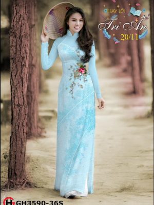 Vải áo dài hoa hồng kiểu mới AD GH3590 19 1568094265 787 Vai ao dai hoa hong kieu moi AD GH3590