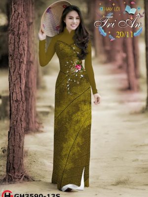 Vải áo dài hoa hồng kiểu mới AD GH3590 28 1568094266 464 Vai ao dai hoa hong kieu moi AD GH3590