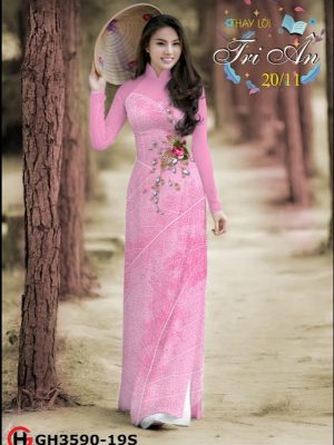 Vải áo dài hoa hồng kiểu mới AD GH3590 32 1568094266 870 Vai ao dai hoa hong kieu moi AD GH3590