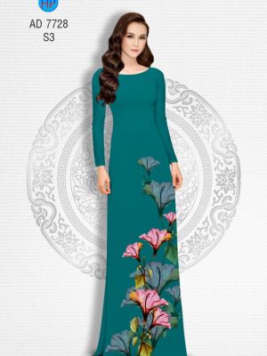 Vải áo dài Hoa in 3D kiểu mới AD 7728 24 1568172406 716 Vai ao dai Hoa in 3D kieu moi AD 7728