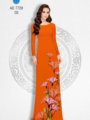 Vải áo dài Hoa in 3D kiểu mới AD 7728 33 1568172407 70 Vai ao dai Hoa in 3D kieu moi AD 7728