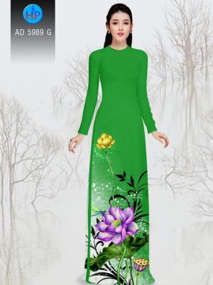 1568172623 700 Vai ao dai hoa Sen kieu moi AD 5989