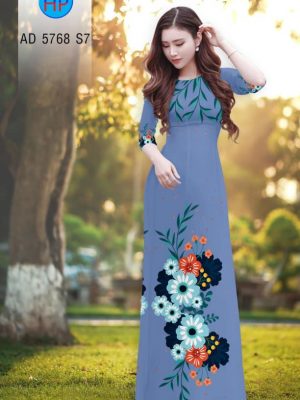 Vải áo dài Hoa in 3D mới ra AD 5768 22 1568173058 630 Vai ao dai Hoa in 3D moi ra AD 5768