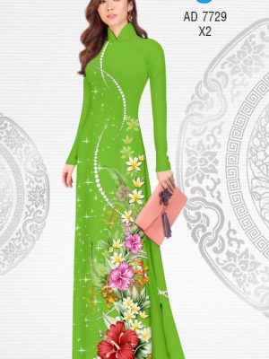 Vải áo dài Hoa Dâm Bụt kiểu mới AD 7729 23 1568173414 755 Vai ao dai Hoa Dam But kieu moi AD 7729