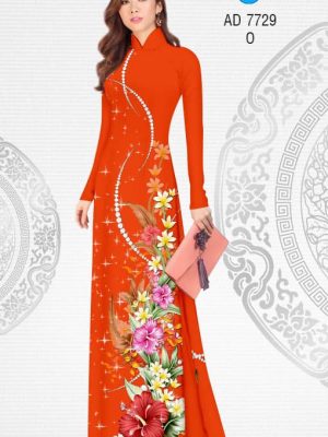 Vải áo dài Hoa Dâm Bụt kiểu mới AD 7729 30 1568173415 232 Vai ao dai Hoa Dam But kieu moi AD 7729