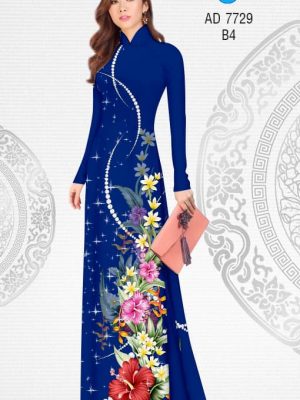 Vải áo dài Hoa Dâm Bụt kiểu mới AD 7729 37 1568173415 388 Vai ao dai Hoa Dam But kieu moi AD 7729