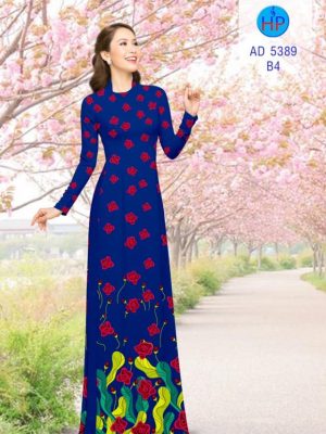 Vải áo dài Hoa hồng kiểu mới AD 5389 22 1568173638 164 Vai ao dai Hoa hong kieu moi AD 5389
