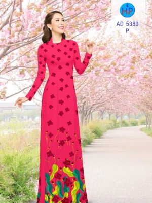 Vải áo dài Hoa hồng kiểu mới AD 5389 26 1568173638 202 Vai ao dai Hoa hong kieu moi AD 5389