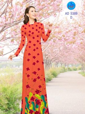 Vải áo dài Hoa hồng kiểu mới AD 5389 21 1568173638 209 Vai ao dai Hoa hong kieu moi AD 5389