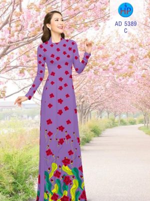 Vải áo dài Hoa hồng kiểu mới AD 5389 24 1568173638 612 Vai ao dai Hoa hong kieu moi AD 5389