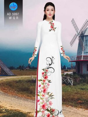 Vải áo dài Hoa in 3D kiểu mới AD 5997 33 1568256229 369 Vai ao dai Hoa in 3D kieu moi AD 5997