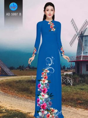 Vải áo dài Hoa in 3D kiểu mới AD 5997 30 1568256229 457 Vai ao dai Hoa in 3D kieu moi AD 5997