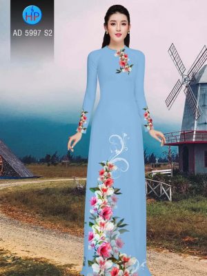 Vải áo dài Hoa in 3D kiểu mới AD 5997 36 1568256229 595 Vai ao dai Hoa in 3D kieu moi AD 5997