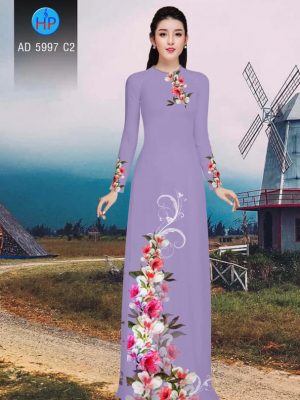 Vải áo dài Hoa in 3D kiểu mới AD 5997 27 1568256229 612 Vai ao dai Hoa in 3D kieu moi AD 5997