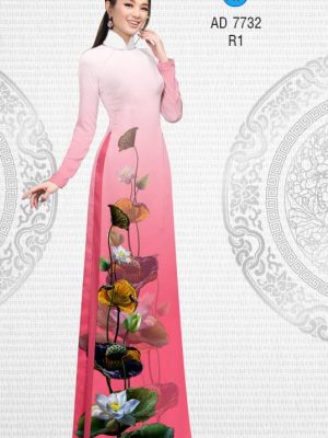 Vải áo dài Sen mới ra AD 7732 30 1568260380 253 Vai ao dai Sen moi ra AD 7732