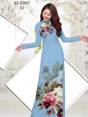 Vải áo dài Hoa in 3D kiểu mới AD B3847 24 1568260673 267 Vai ao dai Hoa in 3D kieu moi AD B3847