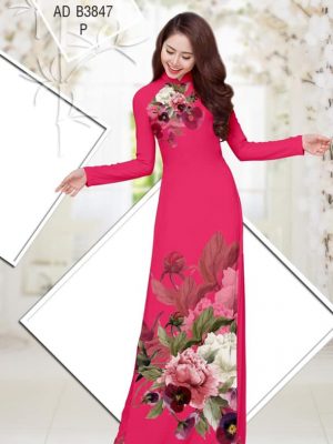 Vải áo dài Hoa in 3D kiểu mới AD B3847 21 1568260673 520 Vai ao dai Hoa in 3D kieu moi AD B3847