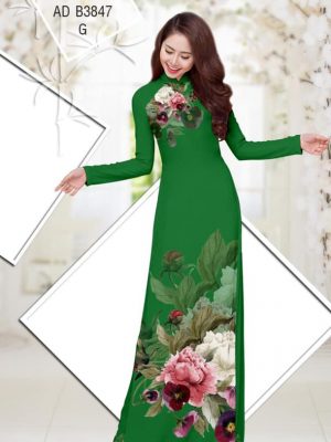 Vải áo dài Hoa in 3D kiểu mới AD B3847 29 1568260674 56 Vai ao dai Hoa in 3D kieu moi AD B3847