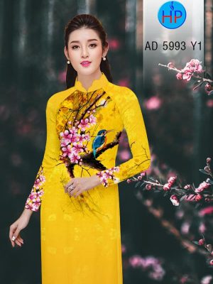 Vải áo dài công và hoa đào kiểu mới AD 5993 25 1568261071 325 Vai ao dai cong va hoa dao kieu moi AD