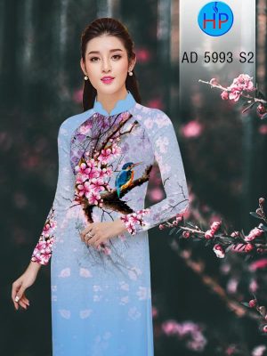 Vải áo dài công và hoa đào kiểu mới AD 5993 28 1568261071 356 Vai ao dai cong va hoa dao kieu moi AD