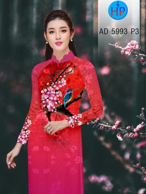 Vải áo dài công và hoa đào kiểu mới AD 5993 35 1568261071 68 Vai ao dai cong va hoa dao kieu moi AD