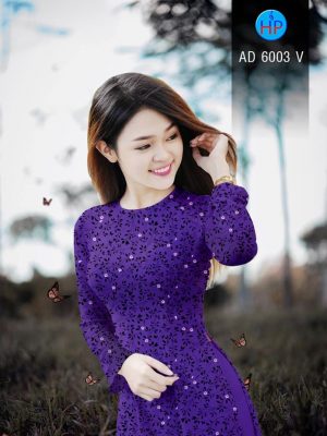 Vải áo dài Hoa nhí kiểu mới AD 6003 23 1568362912 117 Vai ao dai Hoa nhi kieu moi AD 6003