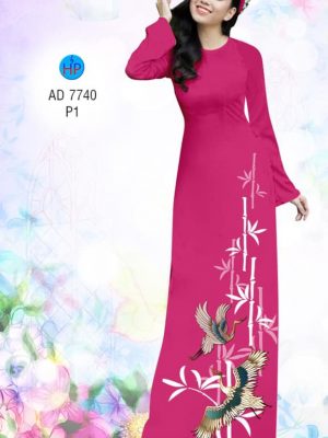 Vải áo dài Hạc và Trúc thiết kế 2019 AD 7740 21 1568364168 222 Vai ao dai Hac va Truc thiet ke 2019 AD