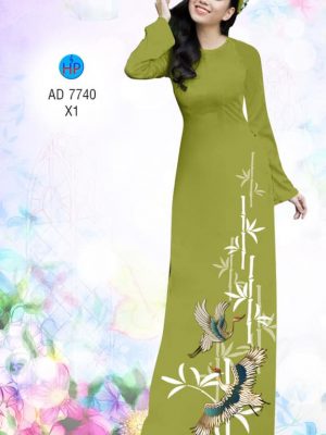 Vải áo dài Hạc và Trúc thiết kế 2019 AD 7740 25 1568364168 912 Vai ao dai Hac va Truc thiet ke 2019 AD