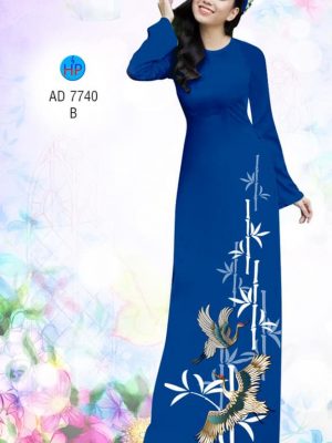 Vải áo dài Hạc và Trúc thiết kế 2019 AD 7740 36 1568364169 170 Vai ao dai Hac va Truc thiet ke 2019 AD