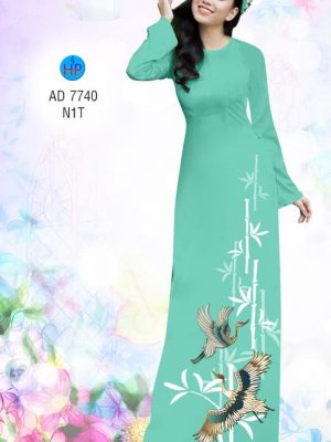 Vải áo dài Hạc và Trúc thiết kế 2019 AD 7740 33 1568364169 27 Vai ao dai Hac va Truc thiet ke 2019 AD