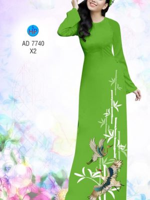 Vải áo dài Hạc và Trúc thiết kế 2019 AD 7740 30 1568364169 349 Vai ao dai Hac va Truc thiet ke 2019 AD