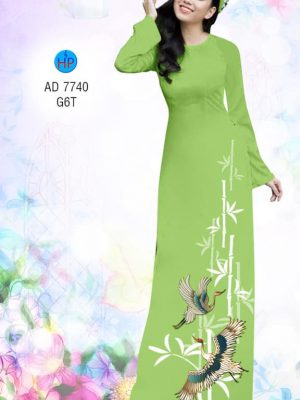 Vải áo dài Hạc và Trúc thiết kế 2019 AD 7740 35 1568364169 394 Vai ao dai Hac va Truc thiet ke 2019 AD