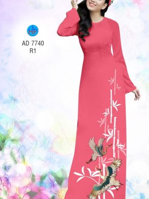 Vải áo dài Hạc và Trúc thiết kế 2019 AD 7740 31 1568364169 444 Vai ao dai Hac va Truc thiet ke 2019 AD