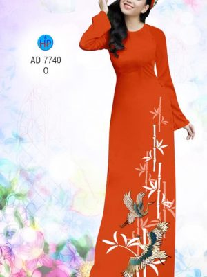 Vải áo dài Hạc và Trúc thiết kế 2019 AD 7740 32 1568364169 448 Vai ao dai Hac va Truc thiet ke 2019 AD