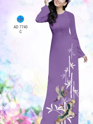 Vải áo dài Hạc và Trúc thiết kế 2019 AD 7740 37 1568364169 681 Vai ao dai Hac va Truc thiet ke 2019 AD