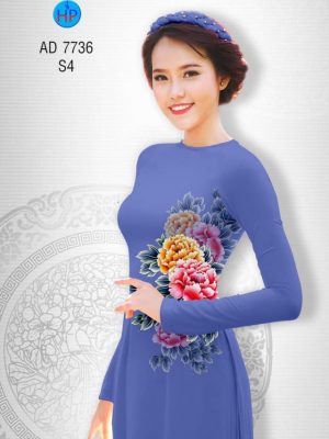 Vải áo dài Hoa Mẫu Đơn mới ra AD 7736 25 1568364303 17 Vai ao dai Hoa Mau Don moi ra AD 7736