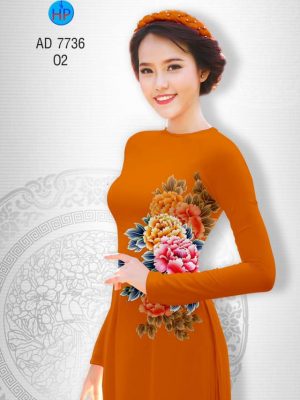Vải áo dài Hoa Mẫu Đơn mới ra AD 7736 31 1568364303 192 Vai ao dai Hoa Mau Don moi ra AD 7736