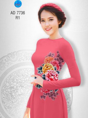 Vải áo dài Hoa Mẫu Đơn mới ra AD 7736 27 1568364303 207 Vai ao dai Hoa Mau Don moi ra AD 7736