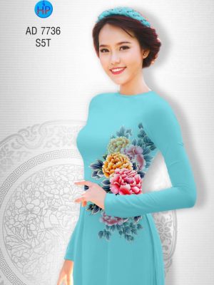 Vải áo dài Hoa Mẫu Đơn mới ra AD 7736 24 1568364303 55 Vai ao dai Hoa Mau Don moi ra AD 7736