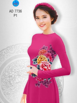 Vải áo dài Hoa Mẫu Đơn mới ra AD 7736 30 1568364303 703 Vai ao dai Hoa Mau Don moi ra AD 7736