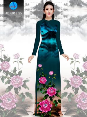 Vải áo dài Hoa Mẫu Đơn thiết kế 2019 AD 6018 21 1568615679 833 Vai ao dai Hoa Mau Don thiet ke 2019 AD