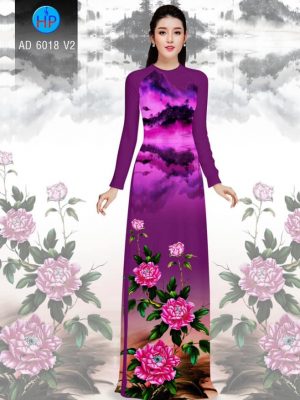 Vải áo dài Hoa Mẫu Đơn thiết kế 2019 AD 6018 24 1568615680 369 Vai ao dai Hoa Mau Don thiet ke 2019 AD