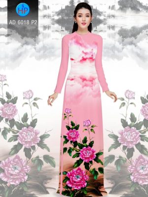 Vải áo dài Hoa Mẫu Đơn thiết kế 2019 AD 6018 23 1568615680 435 Vai ao dai Hoa Mau Don thiet ke 2019 AD
