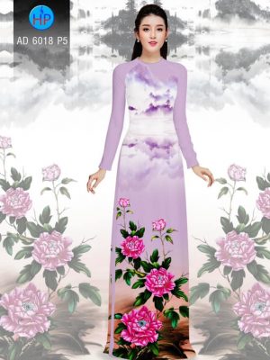 Vải áo dài Hoa Mẫu Đơn thiết kế 2019 AD 6018 27 1568615681 207 Vai ao dai Hoa Mau Don thiet ke 2019 AD