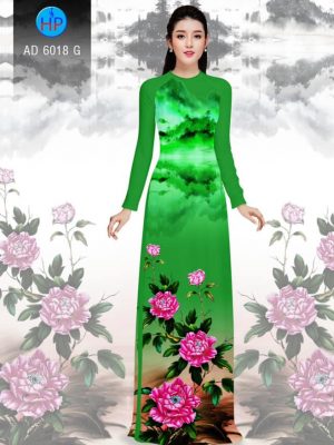 Vải áo dài Hoa Mẫu Đơn thiết kế 2019 AD 6018 31 1568615681 42 Vai ao dai Hoa Mau Don thiet ke 2019 AD