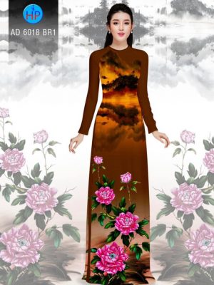 Vải áo dài Hoa Mẫu Đơn thiết kế 2019 AD 6018 35 1568615681 434 Vai ao dai Hoa Mau Don thiet ke 2019 AD